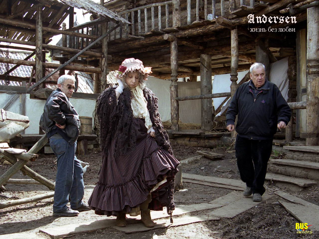 Андерсен. Жизнь без любви_Фото_Обои_Актеры советского и российского кино - фото обои из кино-фильма Андерсен. Жизнь без любви с Ахеджаковой и Рязановым